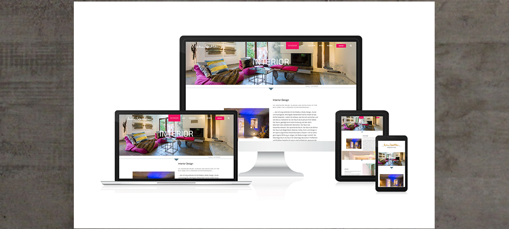responsive webdesign - Interior Art Design
